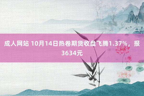 成人网站 10月14日热卷期货收盘飞腾1.37%，报3634元